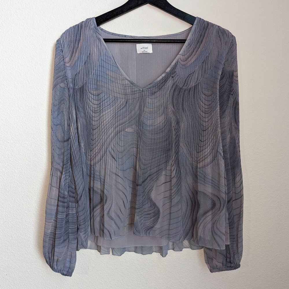Wilfred Daydreamer V-Neck Blouse